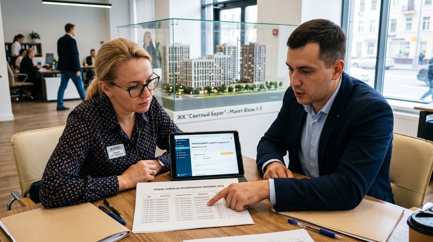 Фиксация клиента у застройщика